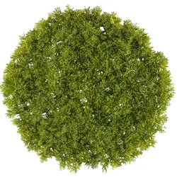 Kunstpflanze CREATIV GREEN "Matte Moos", grün, T:4cm Ø:40cm, Kunststoff, Kunstpflanzen, in runder Form