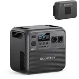 BLUETTI Elite 200 V2 Tragbare Powerstation & Charger 2 (separat lieferbar), 2073,6Wh Backup mit 2 2600W AC Ausgängen, 1200W Generator-Ladegerät, 2,4 Std. schnelle Auto-Ladung, ideal für Camping, RV