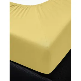 IRISETTE Jupiter 0008 Jersey 90 x 190 - 100 x 220 cm honig