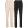 GOLDNER Schlupfhose Stretchhosen Beige/Schwarz 54