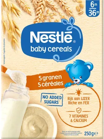 Nestlé Baby Cerealien 5 Getreide Ab 6 Monate 250g