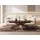 WFL GROUP Axen Braun Walnuss 120-160 x 80 x 38-75 cm