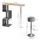 Vicco Bartisch Vincent 113 x 40 cm Goldkraft Eiche/Grau