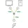 InLine Netz-Y-Kabel, Kaltgeräte, 1x IEC-C14 auf 2x IEC-C13, 3m
