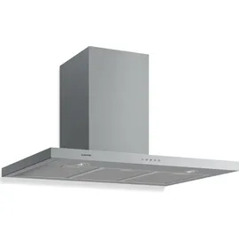 Klarstein Limelight Wandhaube 90 cm Silber