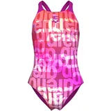 Arena Multi Colours Badeanzug Pink Multi-Very Fuchsia 140