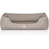 Knuffelwuff Hundebett Rockland XXL 120 x 85 cm Hellgrau