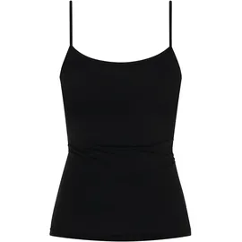 MEY Unterhemd Superfine Organic Schwarz 38