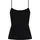 MEY Unterhemd Superfine Organic Schwarz 38