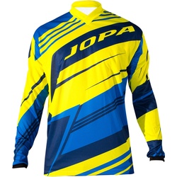 Jopa Fixion MX/BMX Jersey, blau-gelb, Größe XS für Männer