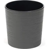 Tymar Blumentopf mit Einsatz, Blumenkübel aus Kunststoff, Übertopf, Pflanzkübel,