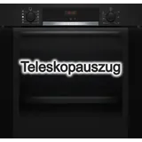 Bosch Serie 4 HQA334EB3 71l Multifunktionsofen - Black