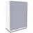 FM Büromöbel Sidney Rollladenschrank 80 x 113,3 x 44,2 cm weiß