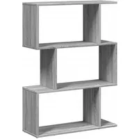vidaXL Bücherregal 70 x 24 x 193 cm Grau