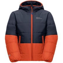 Jack Wolfskin Unisex Kinder Two Hills K Jacket, Carnelian, 12 Jahre