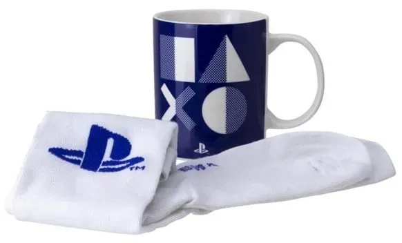 - Playstation Mug and Socks Gift Set - Socken