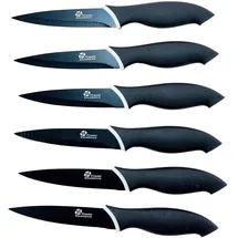 Pradel Excellence CC006N Kasten mit 6 Antihaft-Steakmessern aus rostfreiem Edelstahl, Anisfarben