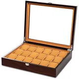 Uhren Aufbewahrungsbox Uhrenbox Uhrenschatulle Herren-Uhrenbox Schmuck-Aufbewahrungsbox Uhren-Display-Boxen Uhren-Aufbewahrungsbox Aus Holz Für Zuhause Und Uhrengeschäfte Uhrenkasten Uhrenkoffer ( Col