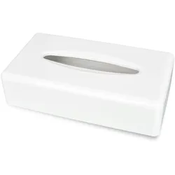 Hypafol Kosmetikboxen Spender aus Kunststoff | Altweiß, mit Montageset | Nachfüllbar | minimalistisches, modernes Design | Organizer, Aufbewahrungsbox