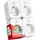 WOOX R6118 Smart-WLAN-Steckdose 4 St. Weiß