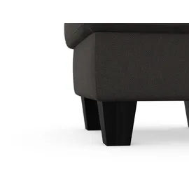 sit&more Stauraumhocker Belluci 58 x 48 x 58 cm Grau