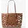 Michael Kors Quinn Large Shopper Kunstleder Brown