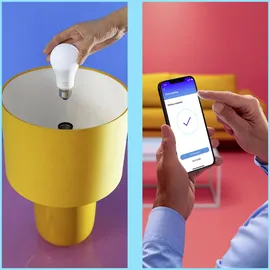 WIZ LED-Leuchtmittel Birnenform A67 E27 13W warmweiß bis kaltweiß smart CCT