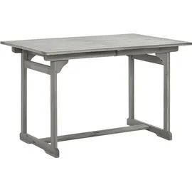 vidaXL Garten-Essgruppe 7-tlg. Grau