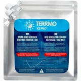TERRMO Ice PROTM Premium Groß Kühlakku für Kühltasche, Kühlbox, Kühlrucksack | Lange Kühldauer bis zu 48-72h | Wiederverwendbar, Hochleistungsfähig | Kühlelemente XL | 830ml/900g, 25x25cm (2er Pack)