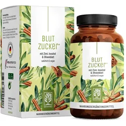 Blutzucker - Komplex mit Zimt, Inositol & Olivenblatt 90 St