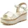 LASCANA Riemchensandalette Damen goldfarben 42
