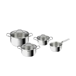 Tefal Topfset  Intuition , silber , Edelstahl