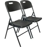 Trutzholm Campingstuhl 2er Set Grau