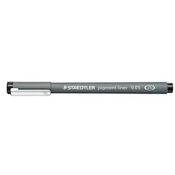 STAEDTLER pigment liner 308 Fineliner schwarz 0,05 mm, 1 St.