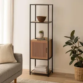 Koopmann International Regal SHADIA Bücherregal 43 x 33 x 153 cm Braun