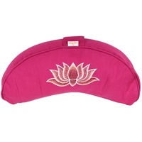 Yogabox Yogakissen Halbmond Basic Lotus Stick Multicolor, Magenta