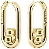Boss Ohrringe DOUBLE B SWING gold 1580629 One Size