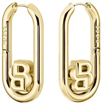 Boss Ohrringe DOUBLE B SWING gold 1580629 One Size