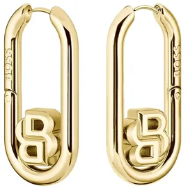 Boss Ohrringe DOUBLE B SWING gold 1580629 One Size