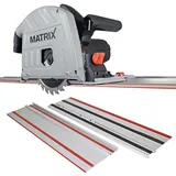 MATRIX Handkreissäge Tauchsäge mit Führungsschiene TRS 1400-64 1400W 190mm 69mm