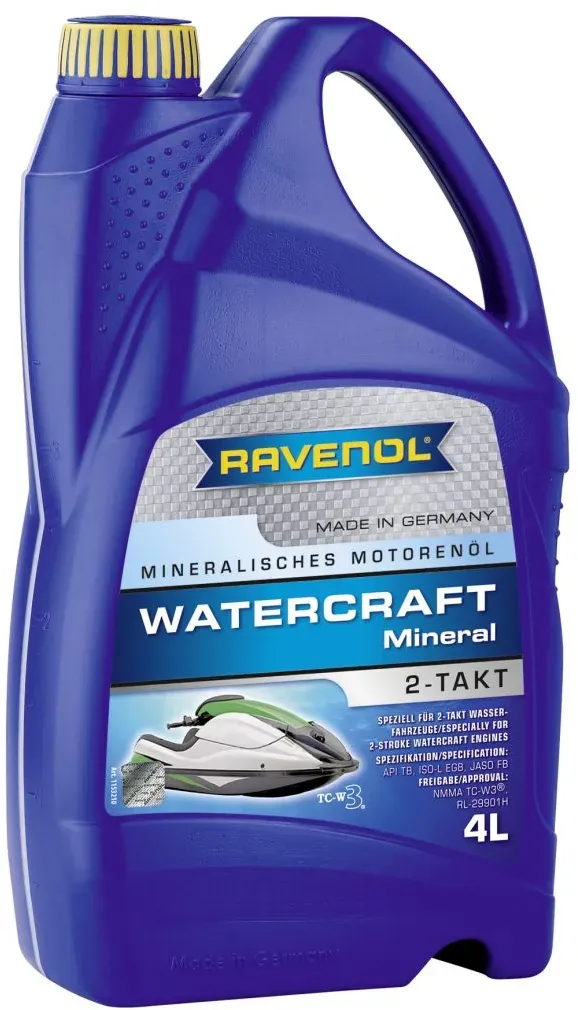 Motoröl RAVENOL Watercraft MINERAL 2T 4L