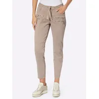 Heine Bequeme Jeans 1 Stk. tlg., beige