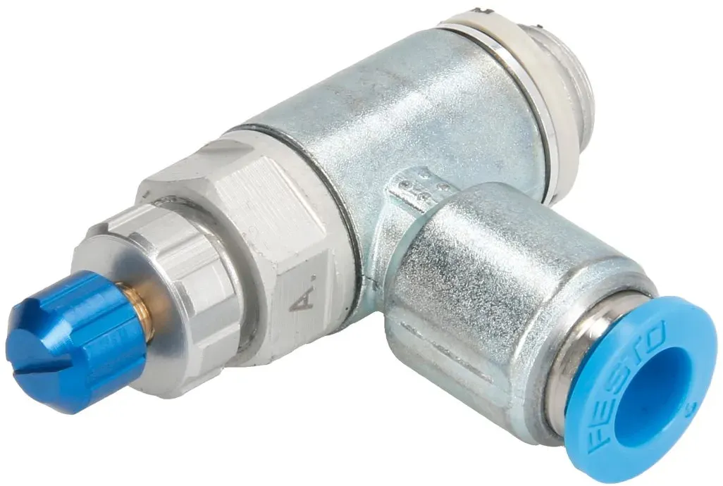 Vanne multivoies FESTO GRLA-1/8-QS-6-RS-D