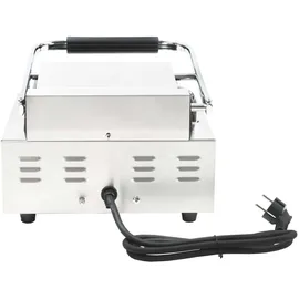 vidaXL Gerillter Panini-Grill edelstahl