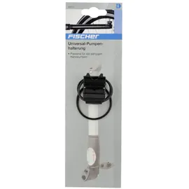 Fischer 85574 Universal Pumpenhalterung, schwarz