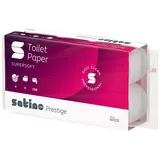 Satino Prestige Supersoft Toilettenpapier 4-lagig, 8 Rollen