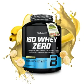 BIOTECH Iso Whey Zero Banane Pulver 1816 g