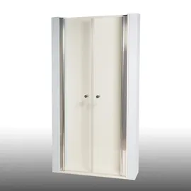 Dusbad Vital 2 Duschkabine mit Pendeltür 80 x 200 cm Gold ESG-Glas