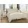 Primera Halbleinen Uni Beige 155 x 220 cm + 80 x 80 cm