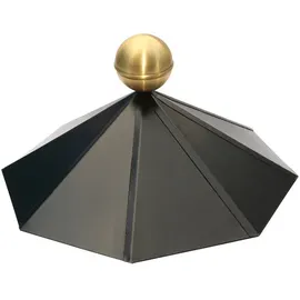 SKANHOLZ Firstkappe 78,5 cm schwarz